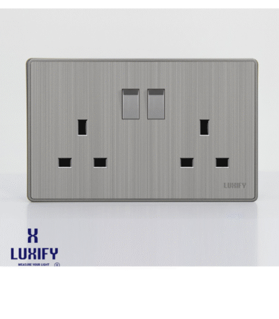 فيش 13 أمبير مجوز سلفر LUXIFY