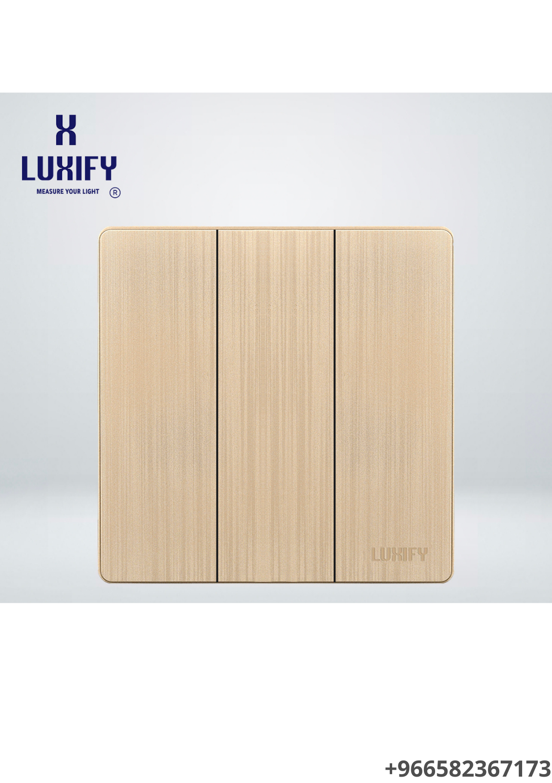 مفتاح دركسون ثلاثي ذهبي LUXIFY