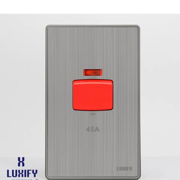 مفتاح مكيف 7*14 LUXIFY سلفر