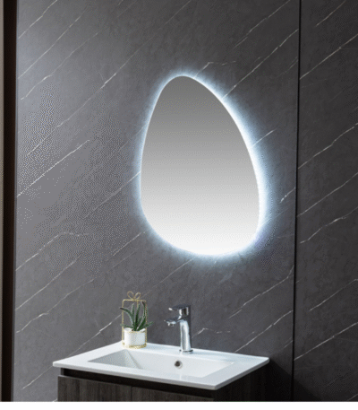 مرايا ليد بإضاءة أنيقة من دولفي LD006