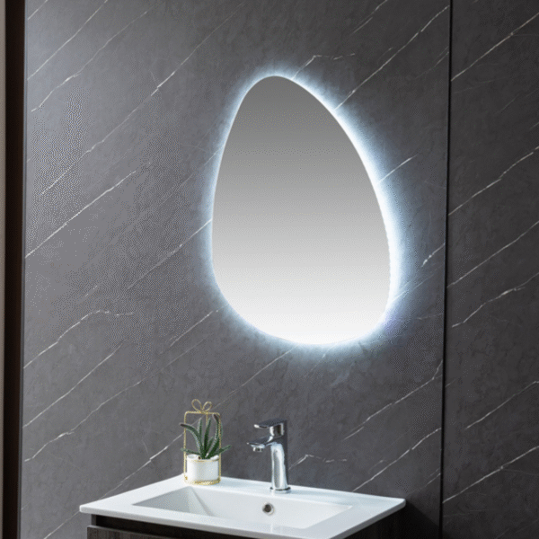 مرايا ليد بإضاءة أنيقة من دولفي LD006