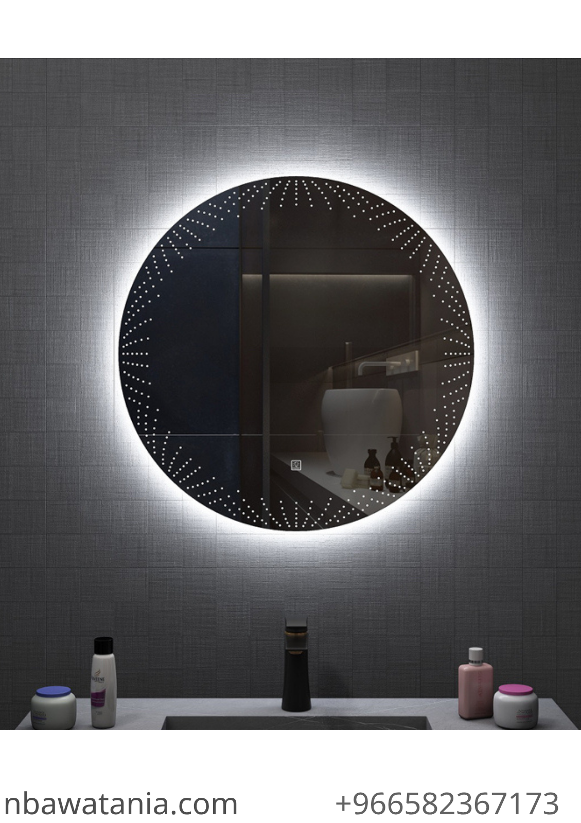 مرايا ليد حديثة من دولفي DML33