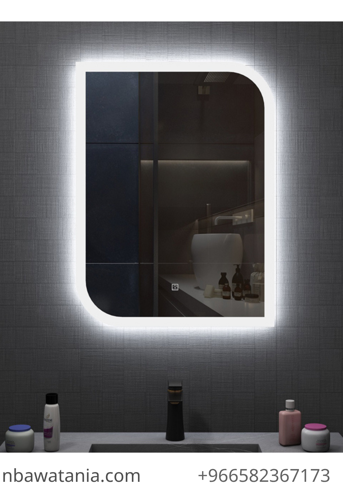 مرايا ليد حديثة من دولفي DML26