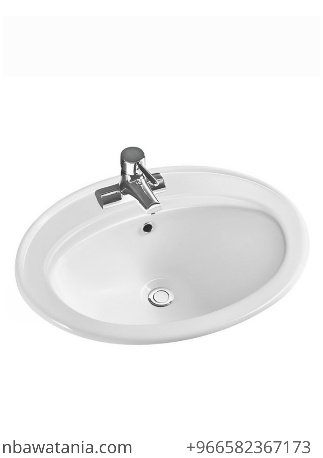 مغسلة دولفي 506 تسقيط فوق الرخام